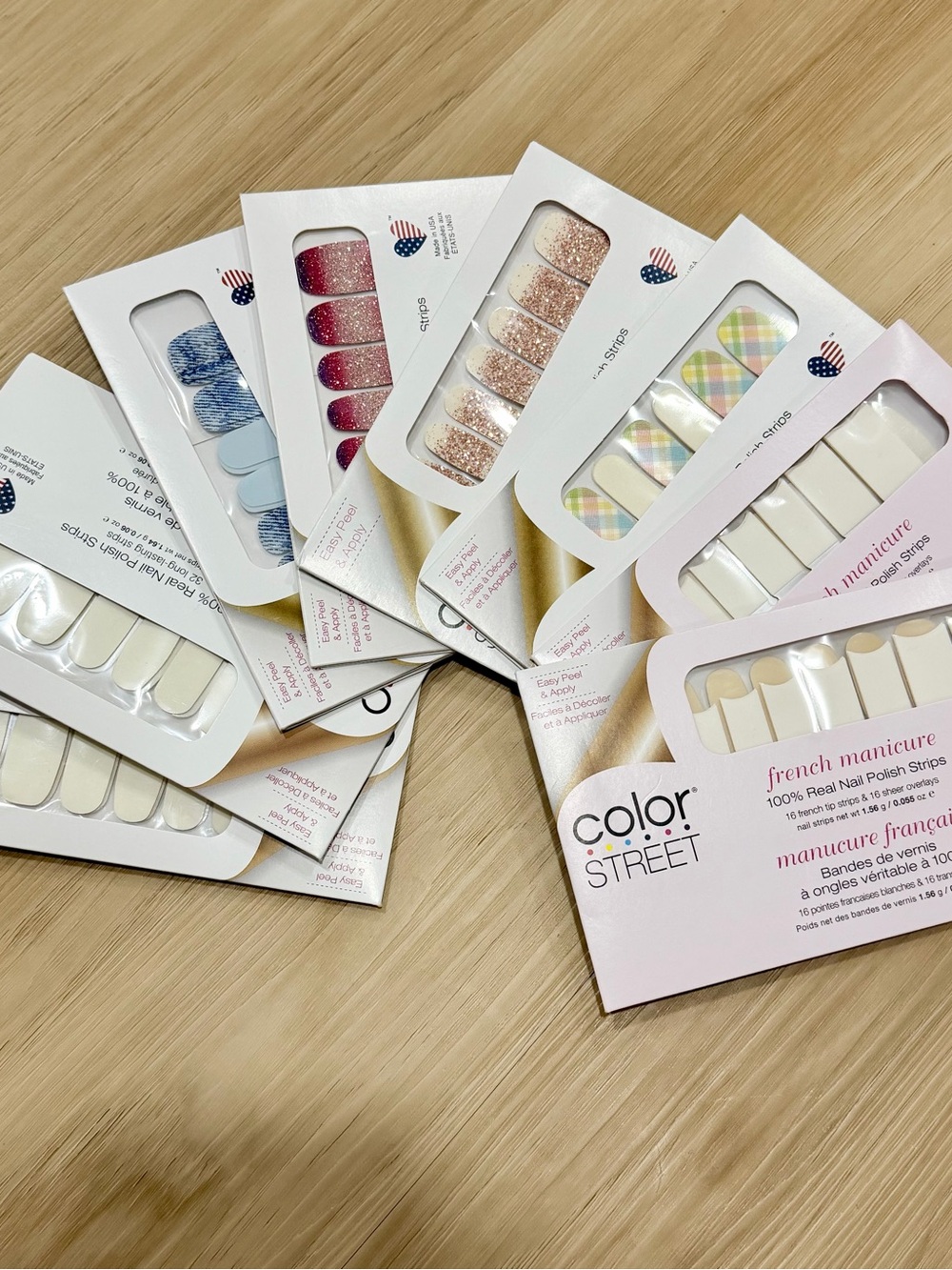 Color Street Nail Strips - 8 Sets